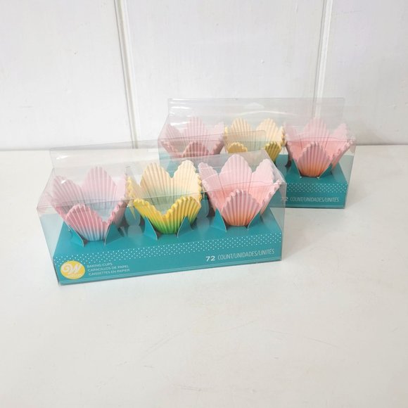 Wilton Other - Wilton Ombre Flower Baking Cupcake Liners, New 144 Pieces